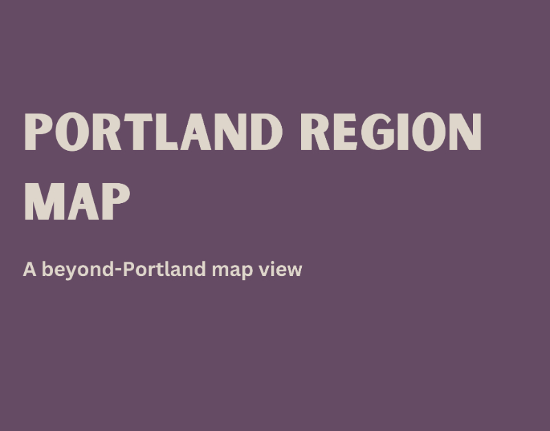 Portland Region Map - LH Luxury Home Group